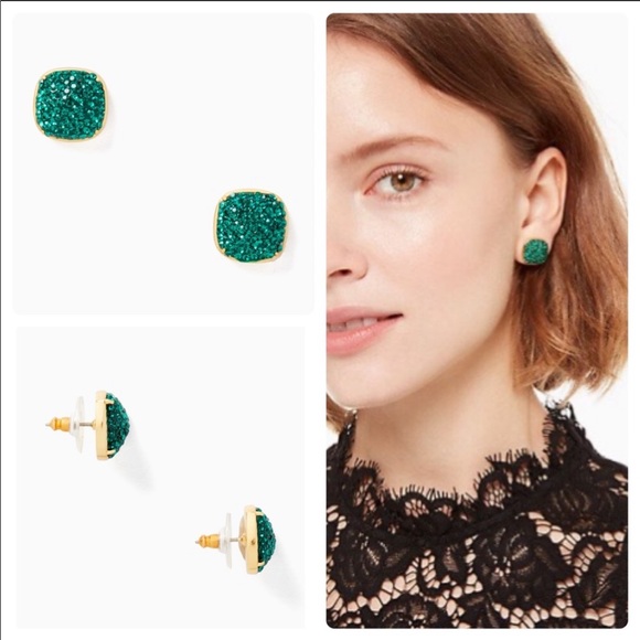 kate spade clay pave earrings